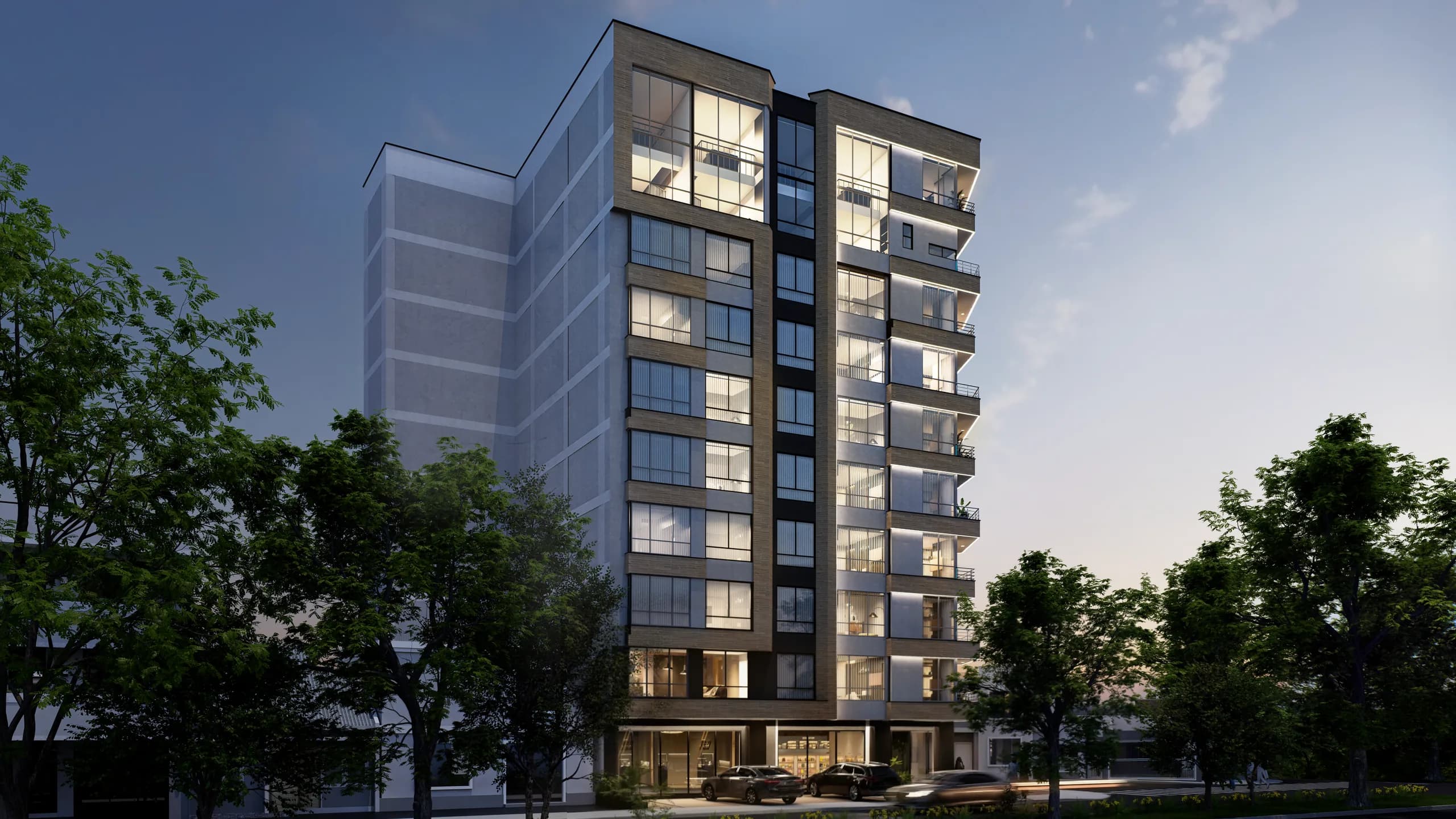 Vista exterior · Arquitectura contemporánea